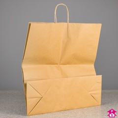 Brown Paper Carrier Bag Extra Large Wide X Mm Gusset X Mm