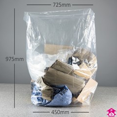 Clear Refuse Sack - Extra Long