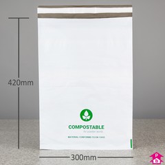Co-Ex Compostable Mailing Bag - Large