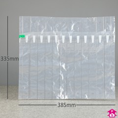 Inflatable Protective Bag (Small laptop size) (Uninflated: 385mm wide x 335mm long. (For tablet, small laptop, etc).)