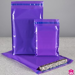 10% off purple mailing bags