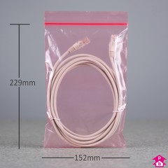 Antistatic Grip Seal Bag - C5 - 152mm wide x 229mm long, 50 micron thickness