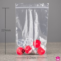 Biodegradable Clear Grip Seal Bag - C5