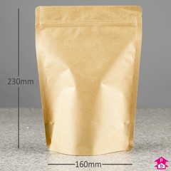 Compostable Paper Stand-Up Pouch (700 - 900ml)