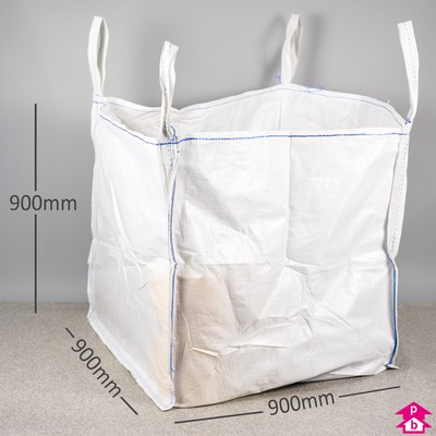 Tonnebags, Bulk Bags, FIBC bags Builders Bags Standard design & Sizes