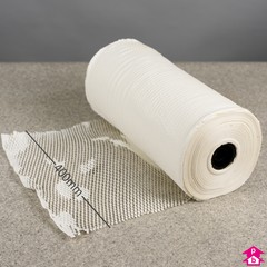 Hexa Paper Roll - White (400mm wide x 250m long, extending to 400m long (7.4kg). 100gsm.)