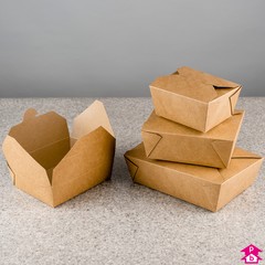 Kraft Paper Takeaway Boxes