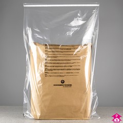 Peel and Seal Safety Polybag - Biodegradable + Perforated + PWN - Extra ...